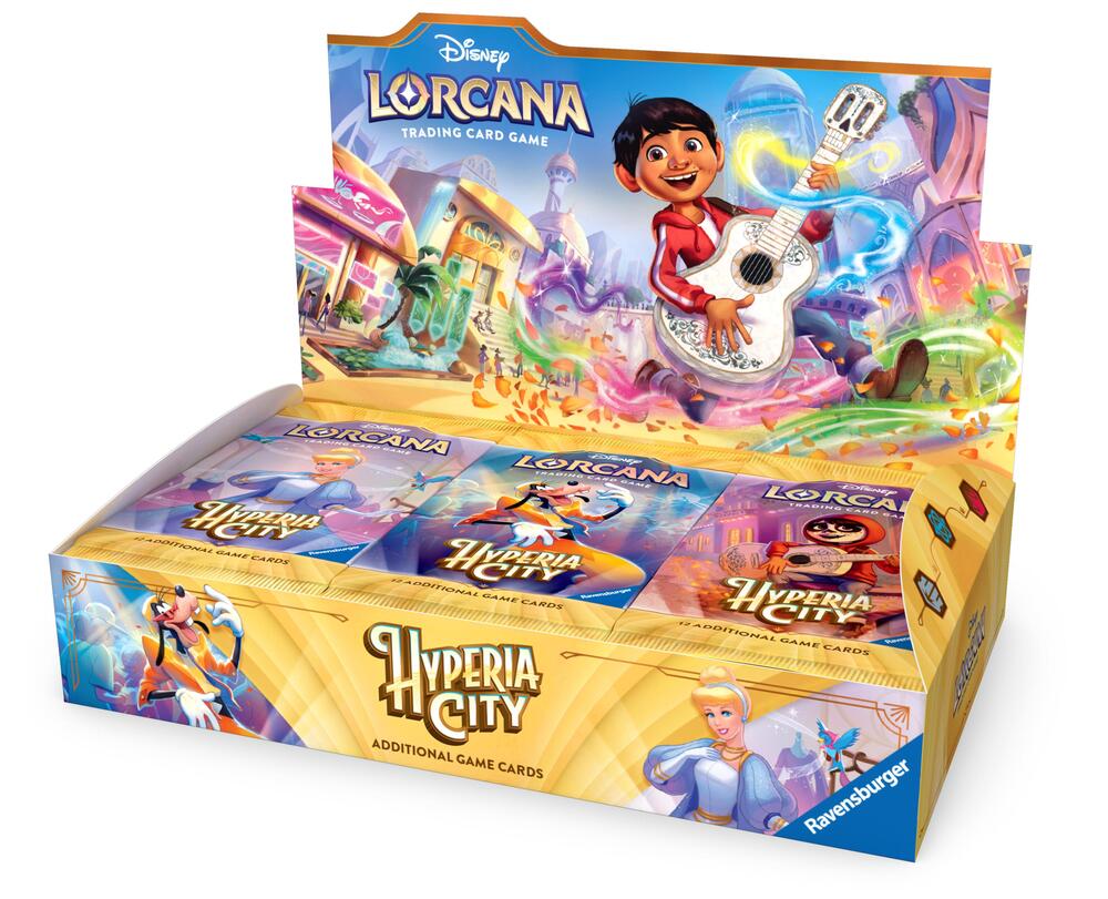 Disney Lorcana: Hyperia City – Booster Box (PRE-ORDER)