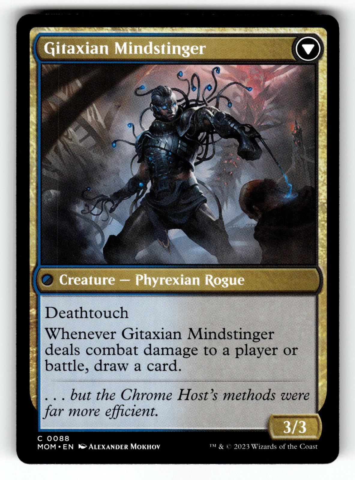 Aetherblade Agent β 88 MOM: March of the Machine C NM (Back)