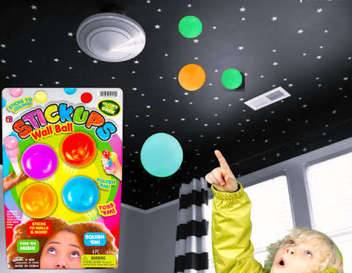 Ja-Ru Stickups Wall Balls