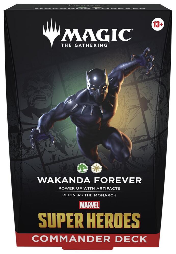 Marvel Super Heroes Commander Deck - Wakanda Forever - Commander: Marvel Super Heroes