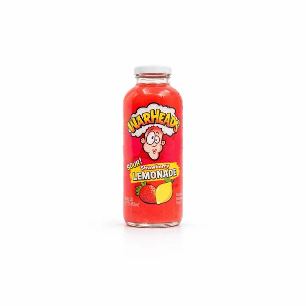 Warheads Sour! Strawberry Lemonade, 16oz Glass