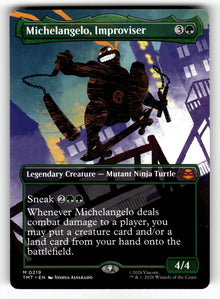 Michelangelo, Improviser – 219 TMT: Teenage Mutant Ninja Turtles M NM