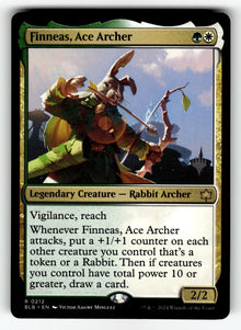 Finneas, Ace Archer – 212 PPBLB: Promo Pack: Bloomburrow R NM