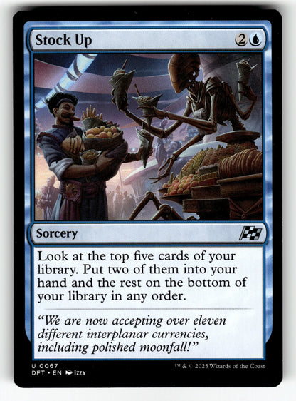 Stock Up – 67 DFT: Aetherdrift U NM