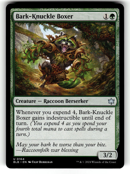 Bark-Knuckle Boxer – 164 BLB: Bloomburrow U NM