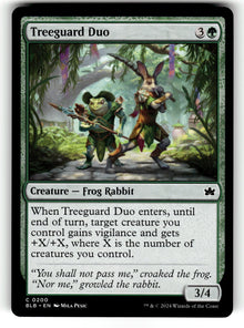 Treeguard Duo – 200 BLB: Bloomburrow C NM