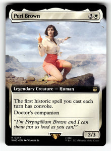 Peri Brown (Extended Art) – 344 WHO: Universes Beyond: Doctor Who R NM