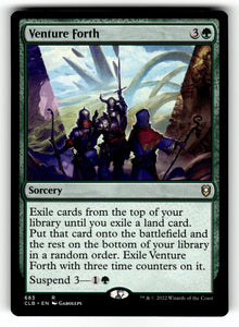 Venture Forth – 683 CLB: Commander Legends: Battle for Baldur's Gate R NM