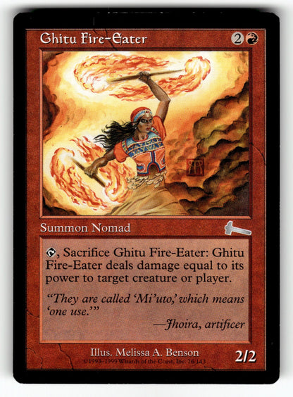 Ghitu Fire-Eater – 76 ULG: Urza's Legacy U LP