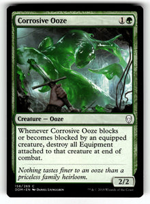 Corrosive Ooze – 158 DOM: Dominaria C NM