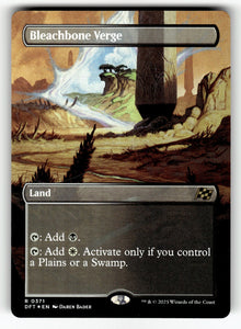 Bleachbone Verge (Borderless) – 371 DFT: Aetherdrift R Foil NM