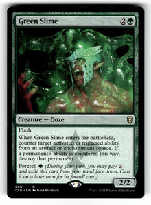 Green Slime – 680 CLB: Commander Legends: Battle for Baldur's Gate R NM