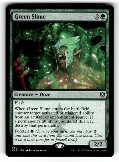 Green Slime – 680 CLB: Commander Legends: Battle for Baldur's Gate R NM