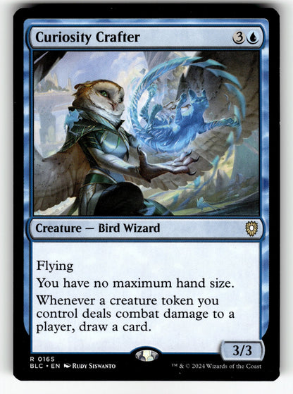 Curiosity Crafter – 165 BLC: Commander: Bloomburrow R NM