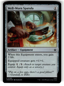 Well-Worn Spatula – 180 HOB: The Hobbit C Foil NM