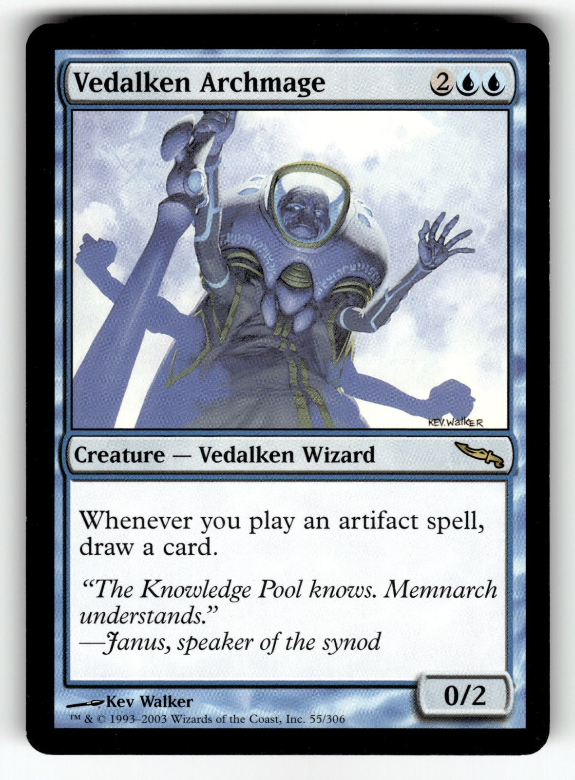 Vedalken Archmage – 55 MRD: Mirrodin R LP