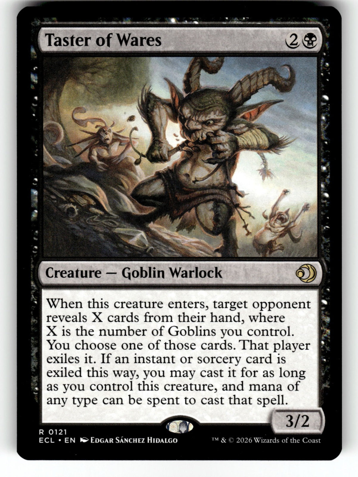 Taster of Wares – 121 ECL: Lorwyn Eclipsed R NM