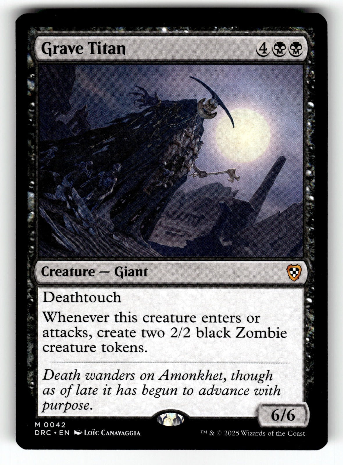 Grave Titan – 42 DRC: Commander: Aetherdrift M NM