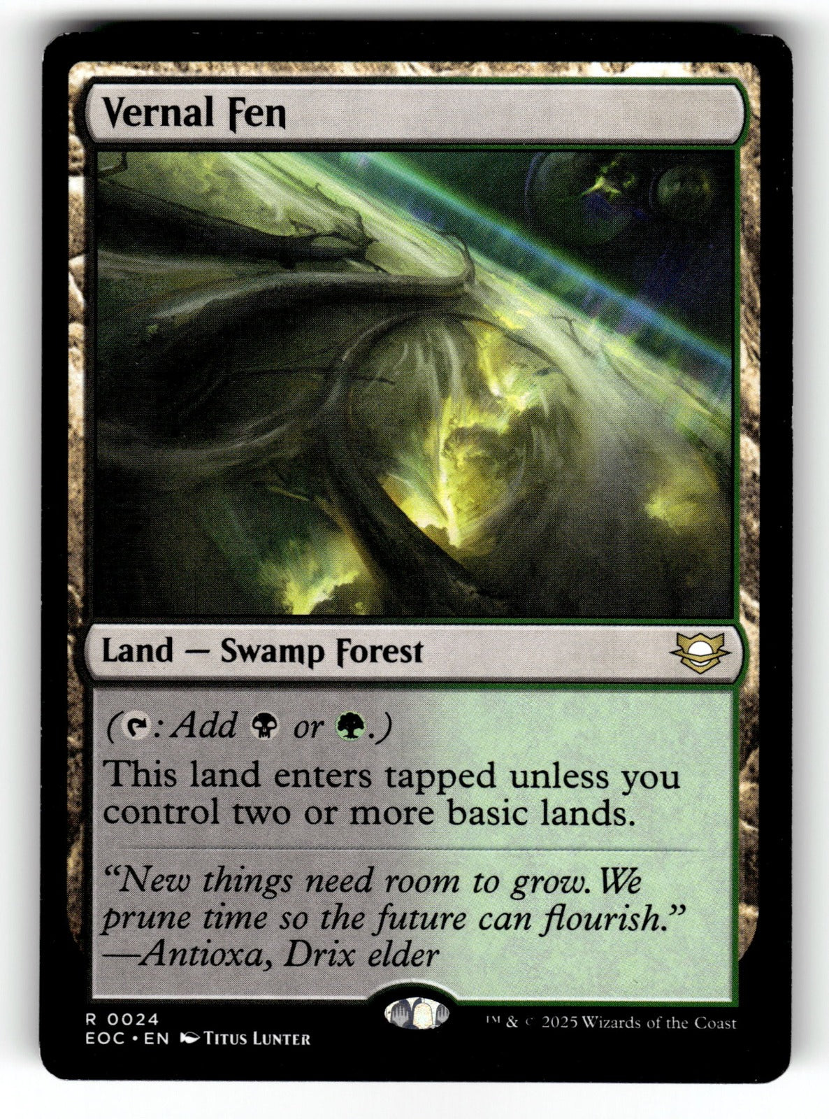 Vernal Fen – 24 EOC: Commander: Edge of Eternities R LP
