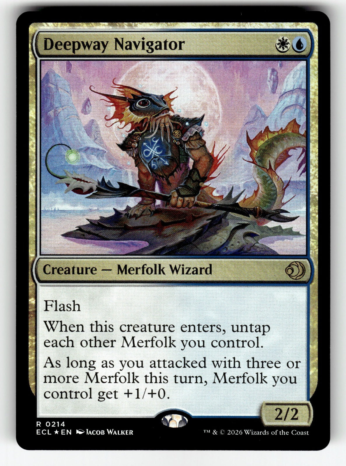 Deepway Navigator – 214 ECL: Lorwyn Eclipsed R Foil NM