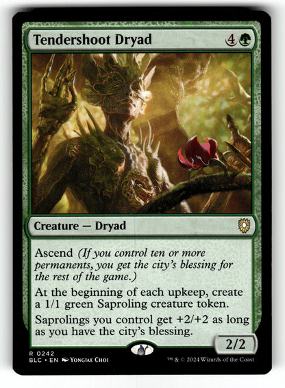 Tendershoot Dryad – 242 BLC: Commander: Bloomburrow R LP