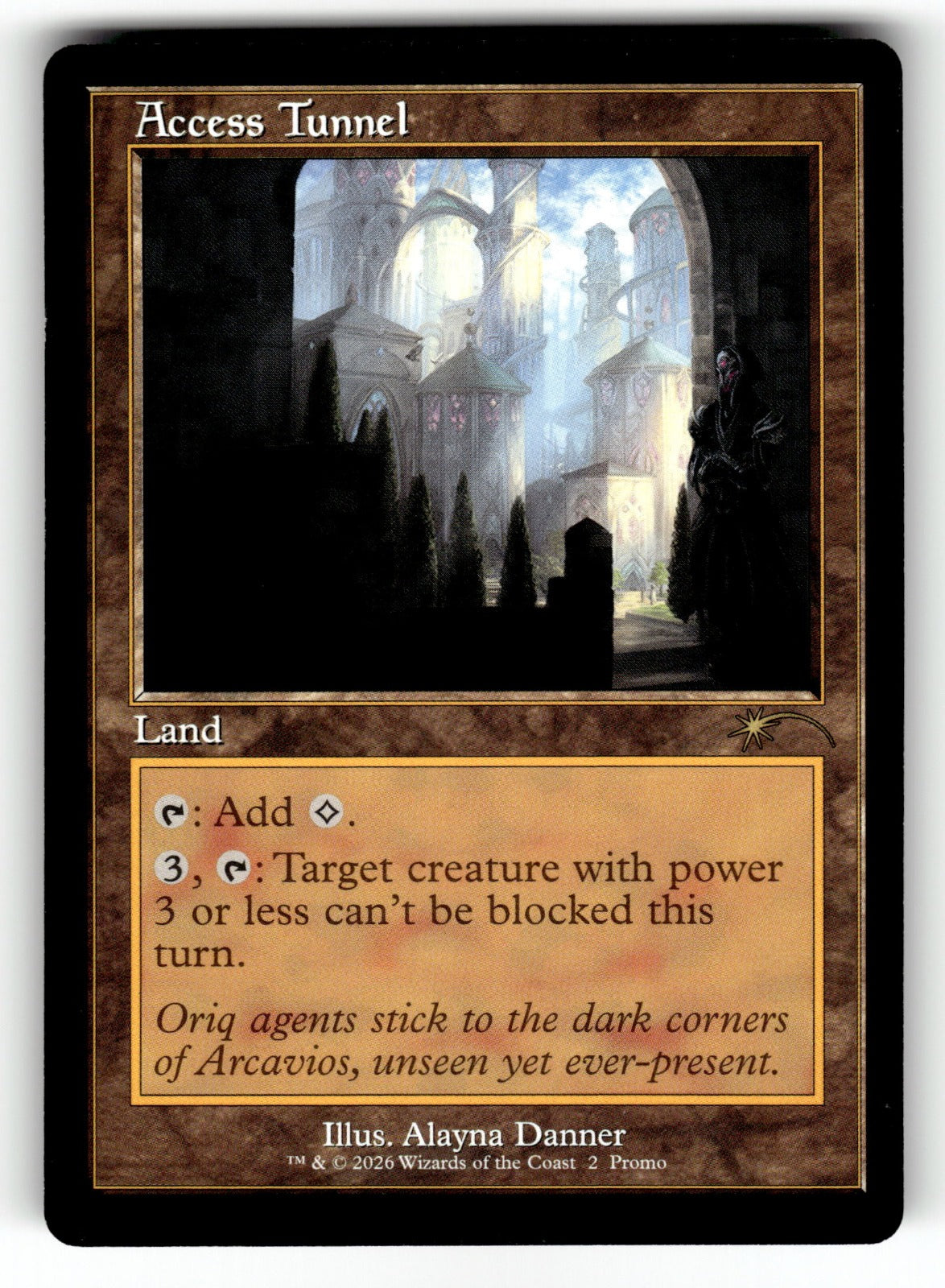 Access Tunnel (Retro Frame) – 2 WPN: WPN & Gateway Promos R NM