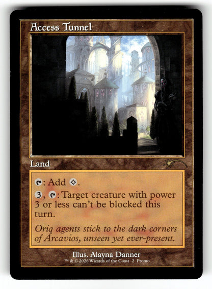 Access Tunnel (Retro Frame) – 2 WPN: WPN & Gateway Promos R NM