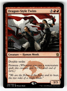 Dragon-Style Twins – 108 KTK: Khans of Tarkir R LP