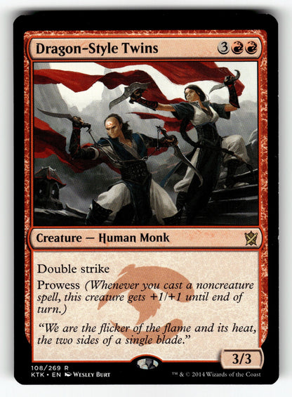 Dragon-Style Twins – 108 KTK: Khans of Tarkir R LP