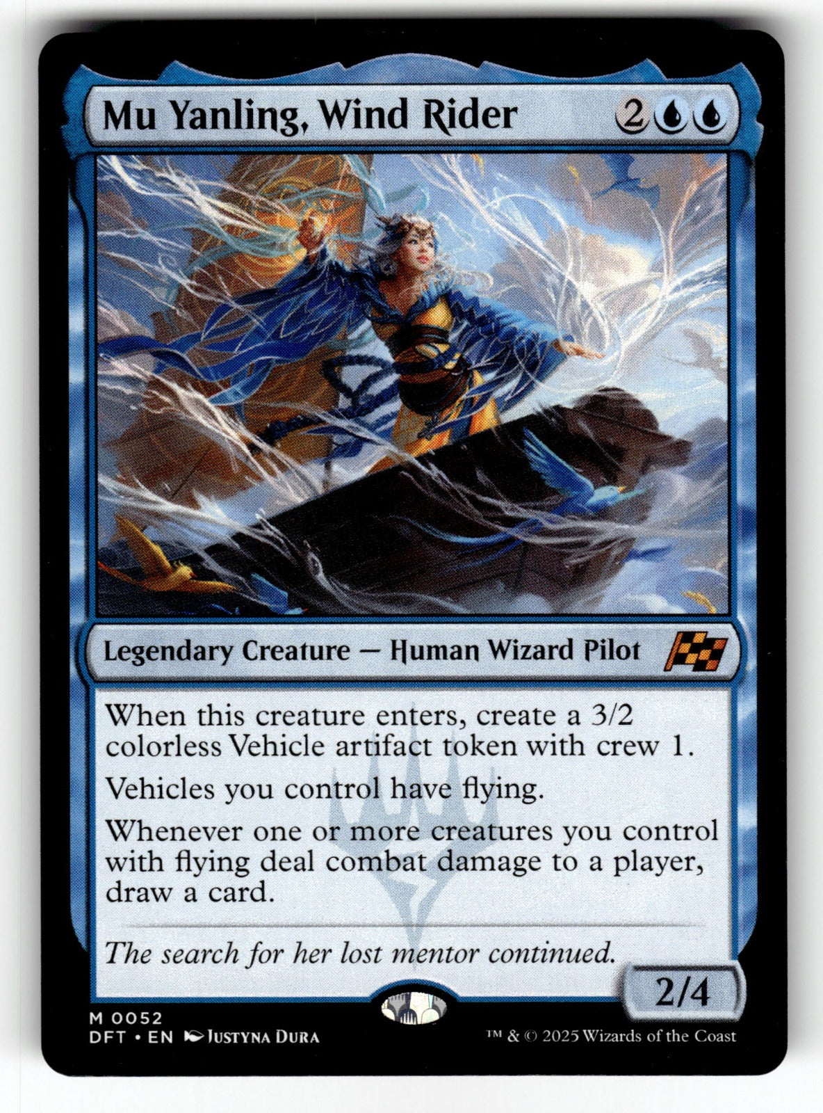 Mu Yanling, Wind Rider – 52 DFT: Aetherdrift M NM