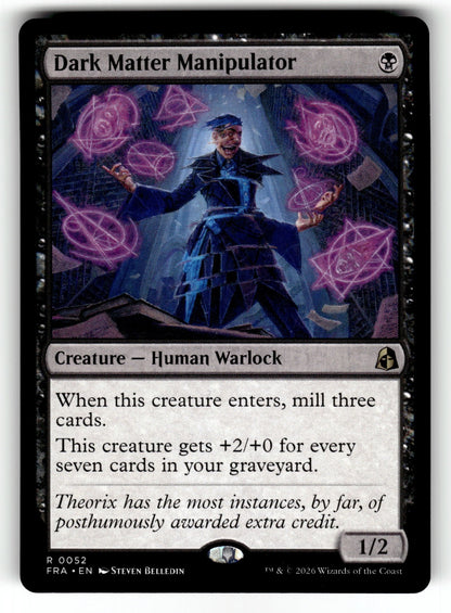 Dark Matter Manipulator – 52 FRA: Reality Fracture R NM