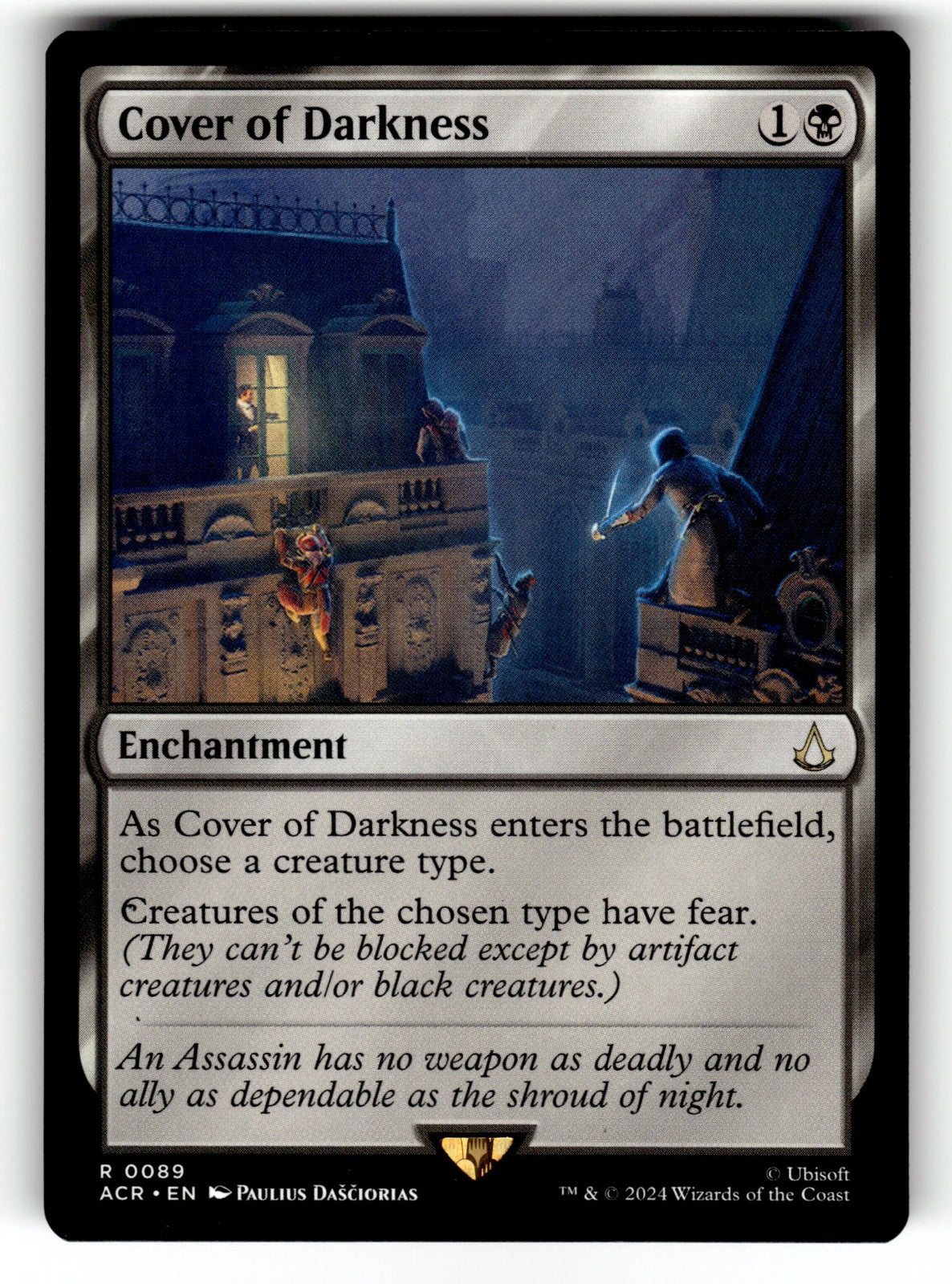 Cover of Darkness – 89 ACR: Universes Beyond: Assassin's Creed R NM