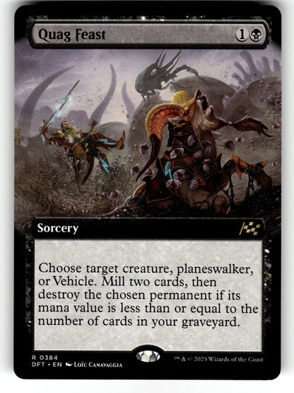 Quag Feast (Extended Art) – 384 DFT: Aetherdrift R NM