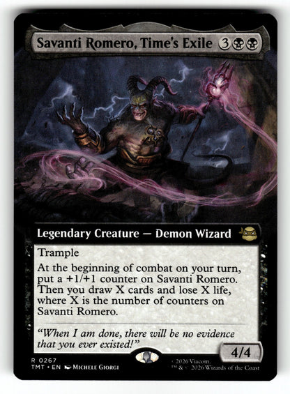 Savanti Romero, Time's Exile (Extended Art) – 267 TMT: Teenage Mutant Ninja Turtles R NM