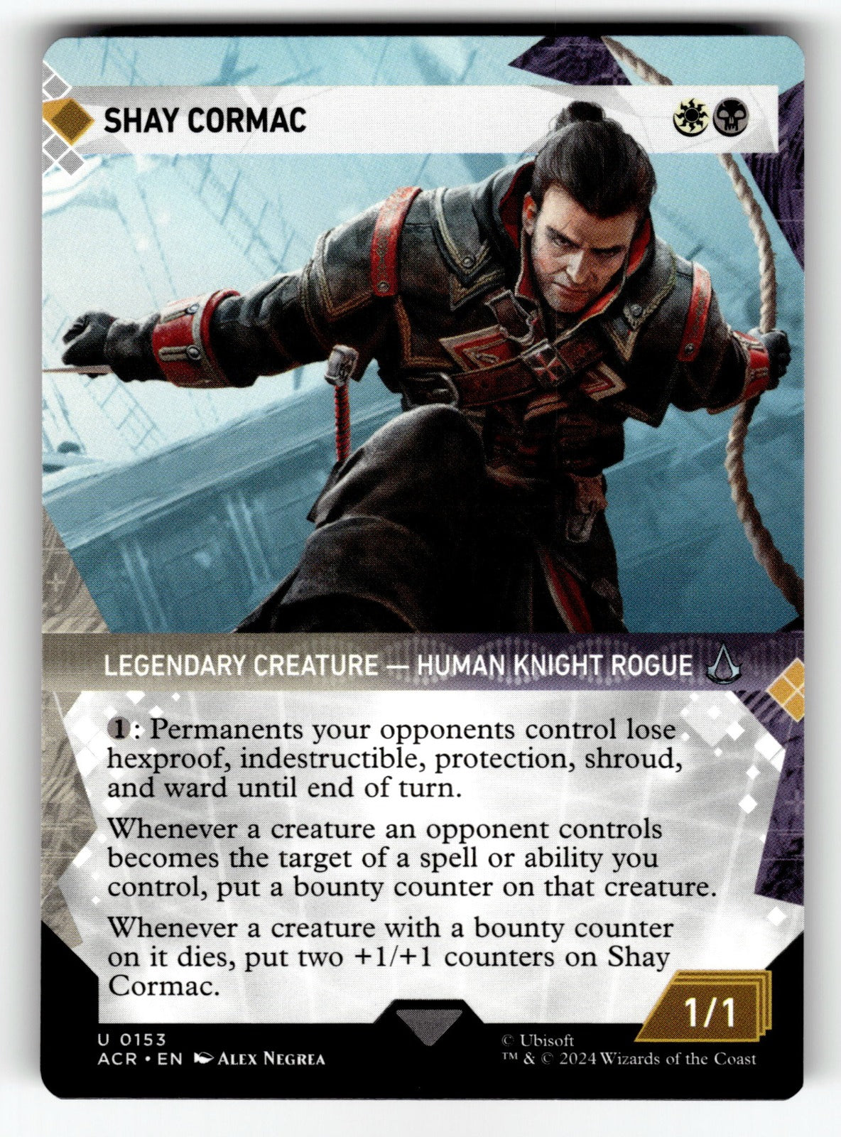 Shay Cormac (Showcase) – 153 ACR: Universes Beyond: Assassin's Creed U NM