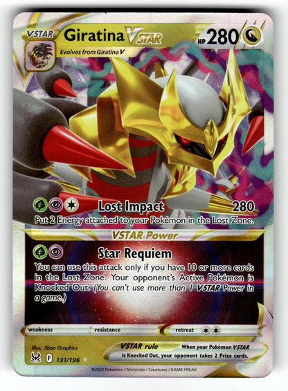 Giratina VSTAR – 131/196 SWSH11: SWSH11: Lost Origin Ultra Rare Holo NM