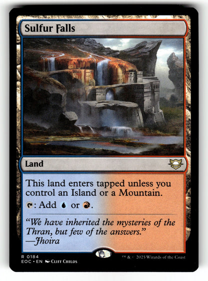 Sulfur Falls – 184 EOC: Commander: Edge of Eternities R LP