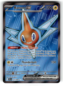 Rotom ex – 111/094 PFL: ME02: Phantasmal Flames Ultra Rare Holo NM