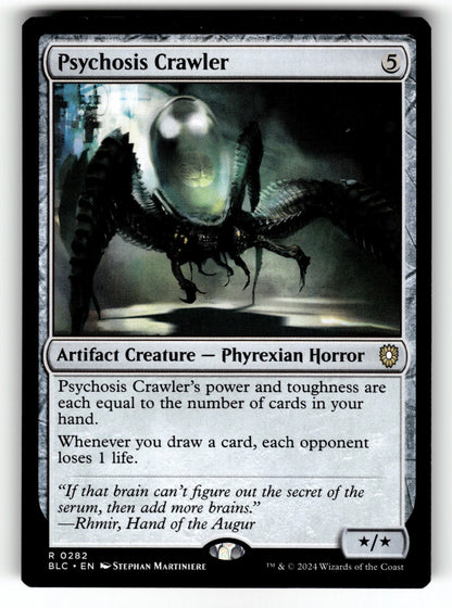 Psychosis Crawler – 282 BLC: Commander: Bloomburrow R NM