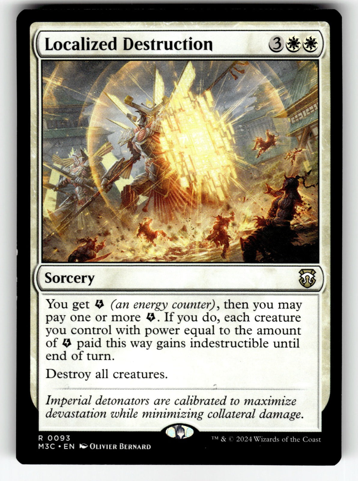 Localized Destruction – 93 M3C: Commander: Modern Horizons 3 R NM