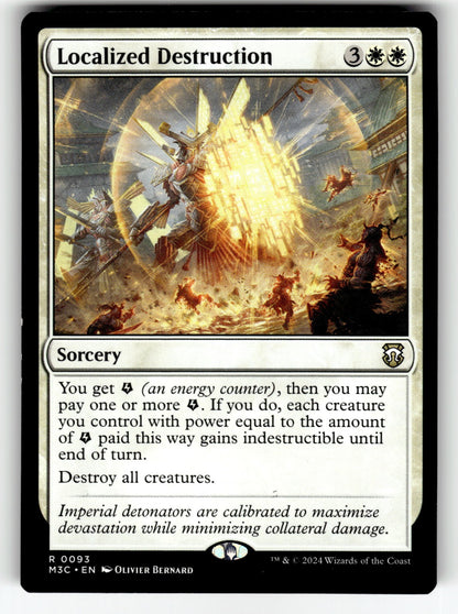 Localized Destruction – 93 M3C: Commander: Modern Horizons 3 R NM