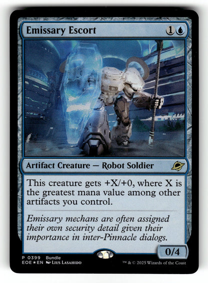 Emissary Escort (EOE Bundle) – 399 UMP: Unique and Miscellaneous Promos P Foil NM