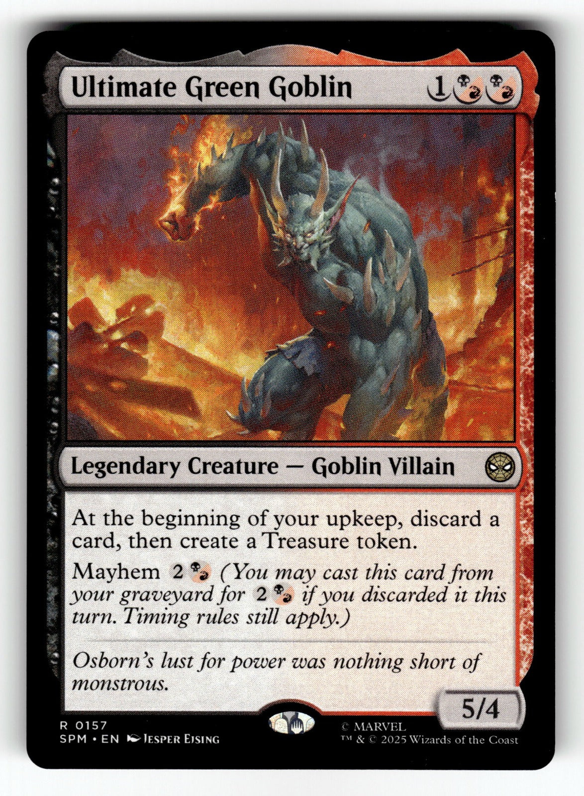 Ultimate Green Goblin – 157 SPM: Marvel's Spider-Man R NM