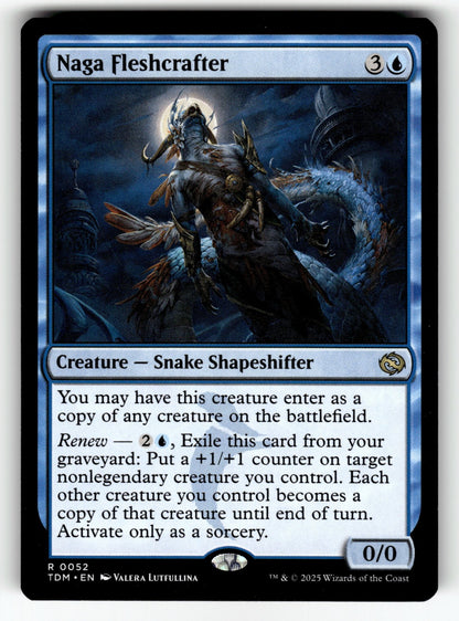 Naga Fleshcrafter – 52 TDM: Tarkir: Dragonstorm R NM