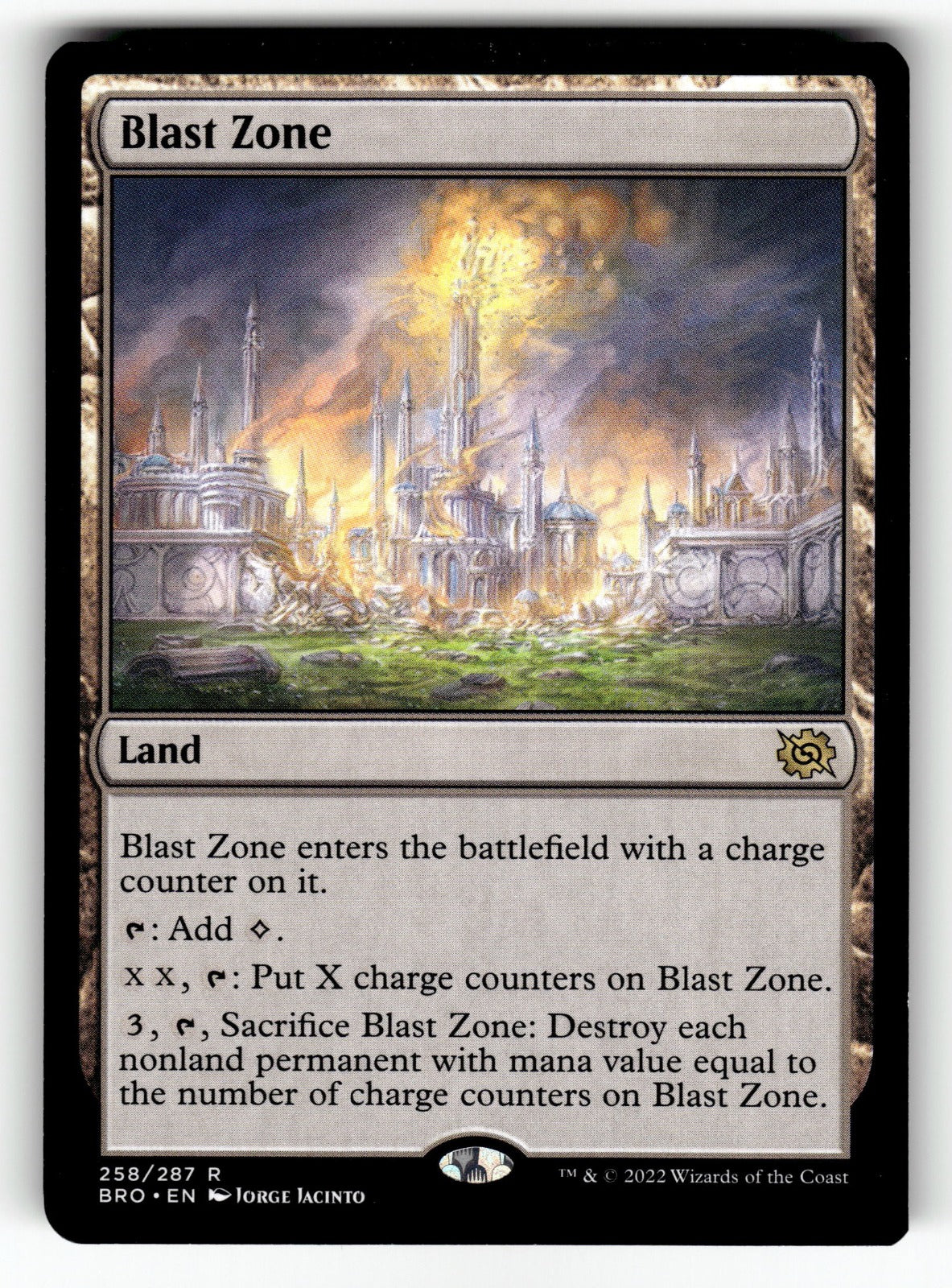 Blast Zone – 258 BRO: The Brothers' War R NM