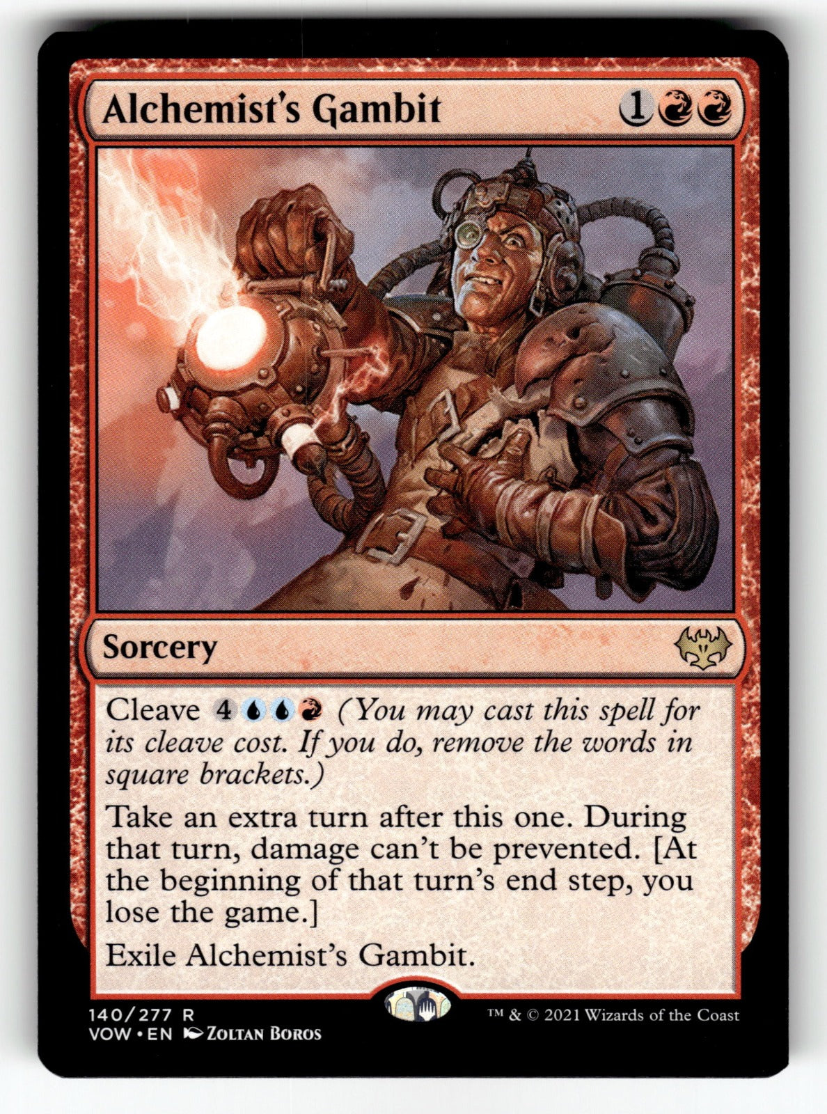 Alchemist's Gambit – 140 VOW: Innistrad: Crimson Vow R LP