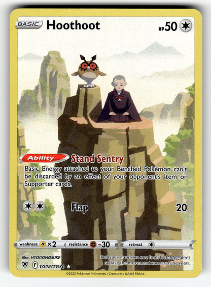 Hoothoot – TG12/TG30 SWSH10:TG: SWSH10: Astral Radiance Trainer Gallery Ultra Rare HoloNM