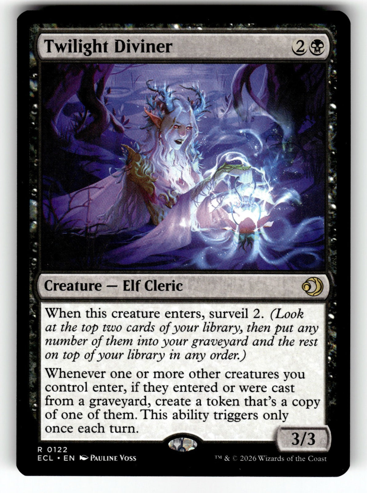 Twilight Diviner – 122 ECL: Lorwyn Eclipsed R NM