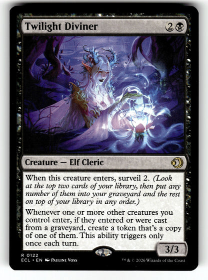 Twilight Diviner – 122 ECL: Lorwyn Eclipsed R NM