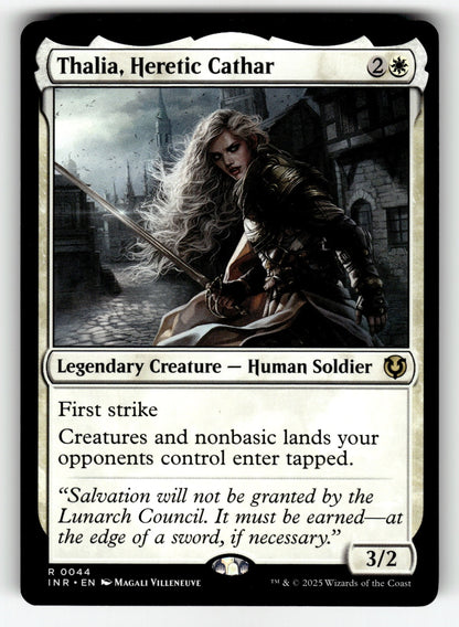 Thalia, Heretic Cathar – 44 INR: Innistrad Remastered R NM